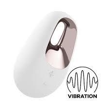 Vibrador Blanco Minimalista | 15 Modos, Silicona Acanalada y Estilo de Alta Gama para Estimulación Externa